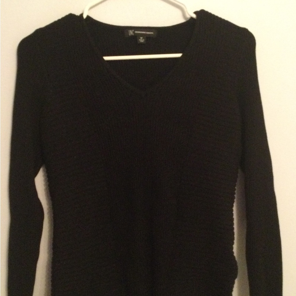International Concepts Black Sweater